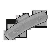 Sealey WWAH30 Wheel Weight 30g Hammer-On Plastic Coated Zinc for Alloy Wheels Pack of 100