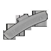 Sealey WWAH35 Wheel Weight 35g Hammer-On Plastic Coated Zinc for Alloy Wheels Pack of 50