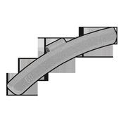 Sealey WWAH50 Wheel Weight 50g Hammer-On Plastic Coated Zinc for Alloy Wheels Pack of 50