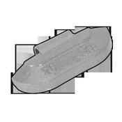 Sealey WWSH20 Wheel Weight 20g Hammer-On Zinc for Steel Wheels Pack of 100