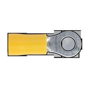 Sealey YT18 Easy-Entry Ring Terminal Ø5.3mm (2BA) Yellow Pack of 100 image