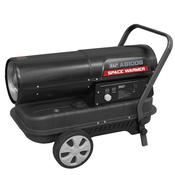 Sealey AB1008 Space Warmer Kerosene/Diesel Heater with Wheels 100,000Btu/hr image