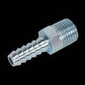 Sealey AC08 Screwed Tailpiece Male 1/4"BSPT - 1/4" Hose Pack of 5 image