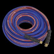 Sealey AH20R Extra-Heavy-Duty Air Hose with 1/4"BSP Unions 20m x 8mm image
