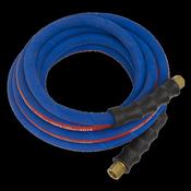 Sealey AH5R/38 Air Hose 5m x Ø10mm with 1/4"BSP Unions Extra-Heavy-Duty image