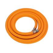 Sealey AHHC5 High-Visibility Hybrid Air Hose with 1/4"BSP Unions 5m x 8mm image