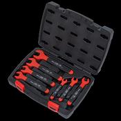 Sealey AK63171 Insulated Open-End Spanner Set 7pc VDE Approved image