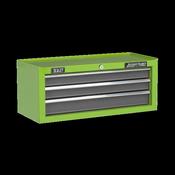 Sealey AP22309BBHV American PRO Mid-Box Tool Chest 3 Drawer - Green/Grey