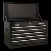 Sealey AP225B Topchest 5 Drawer with Ball-Bearing Slides - Black image