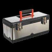 Sealey AP505S Stainless Steel Toolbox 505mm with Tote Tray image