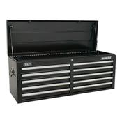 Sealey AP5210TB Topchest 10 Drawer with Ball Bearing Slides - Black image