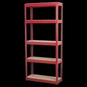 Sealey AP6150 Racking Unit with 5 Shelves 150kg Capacity Per Level image