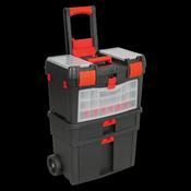 Sealey AP850 Mobile Toolbox with Tote Tray &amp; Removable Assortment Box image