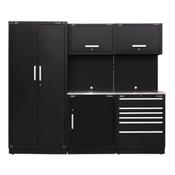Sealey APMSCOMBO1SS Premier 2.48m Storage System - Stainless Worktop image