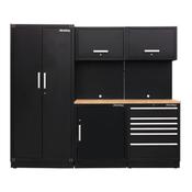 Sealey APMSCOMBO1W Premier 2.48m Storage System - Oak Worktop