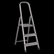 Sealey ASL3S Aluminium Step Ladder 3-Tread EN 131 image