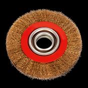 Sealey BG150/WW2 Wire Wheel Ø150 x 20mm Ø32mm Bore Wide image