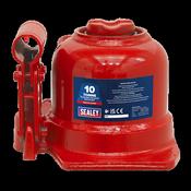 Sealey BJ10LE Low Profile Telescopic Bottle Jack 10 Tonne image