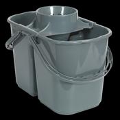 Sealey BM07 Mop Bucket 15L - 2 Compartment image