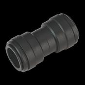 Sealey CAS22SC Straight Connector Ø22mm Pack of 5 (John Guest Speedfit® - PM0422E) image