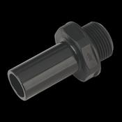 Sealey CAS22STA Stem Adaptor 22mm 3/4"BSP Pack of 2 (John Guest Speedfit® - PM052216E) image