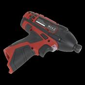 Sealey CP1203KIT Impact Driver Kit 1/4" Hex Drive 12V Lithium-ion - 2 Batteries image