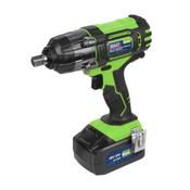 Sealey CP400LIHV Cordless Impact Wrench 18V 3Ah Lithium-ion 1/2"Sq Drive Hi-Vis image