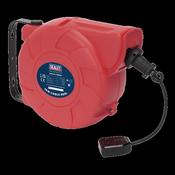 Sealey CRM151 Cable Reel System Retractable 15m 1 x 230V Socket image