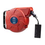 Sealey CRM15 Cable Reel System Retractable 15m 2 x 230V Socket image