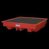 Sealey DRP13 Barrel Bund Polyethylene 1280 x 1280 x 275mm image