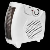 Sealey FH2010 Fan Heater 2000W/230V 2 Heat Settings &amp; Thermostat image