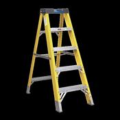 Sealey FSL5 Fibreglass Step Ladder 4-Tread EN 131 image