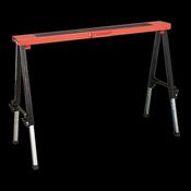 Sealey FTAL1 Fold Down Trestle with Adjustable Legs 150kg Capacity image