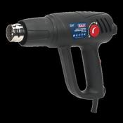 Sealey HS107K Variable Temperature Hot Air Gun Kit 2000W 50-450°C/90-600°C image