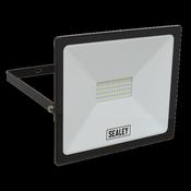 Sealey LED113 Extra-Slim Floodlight with Wall Bracket 50W SMD LED 230V image
