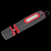 Sealey LED3606R Rechargeable 360° Inspection Light 24 SMD &amp; 3W SMD LED Red 2 x Lithium-ion image