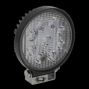 Sealey LED3R Round Work Light with Mounting Bracket 27W SMD LED image