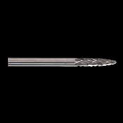 Sealey MCB006 Micro Carbide Burr Ball Nose Tree Pack of 3 image