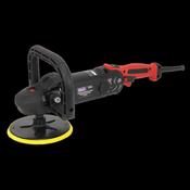 Sealey MS925PS 180mm Rotary Variable Speed Sander/Polisher 1400W/230V image