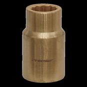 Sealey NS046 Socket 13mm 1/2"Sq Drive - Non-Sparking WallDrive® image