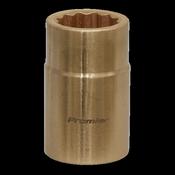 Sealey NS049 Socket 16mm 1/2"Sq Drive - Non-Sparking WallDrive® image