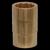 Sealey NS051 Socket 18mm 1/2"Sq Drive - Non-Sparking WallDrive® image