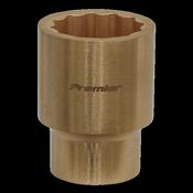 Sealey NS056 Socket 23mm 1/2"Sq Drive - Non-Sparking WallDrive® image