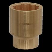Sealey NS060 Socket 28mm 1/2"Sq Drive - Non-Sparking WallDrive® image