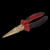 Sealey NS075 Long Nose Pliers 200mm - Non-Sparking image