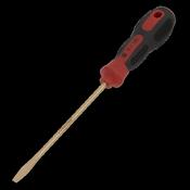 Sealey NS093 Screwdriver Slotted 4 x 100mm - Non-Sparking image