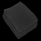 Sealey PC380MFF Foam Filter - Pack of 3 image