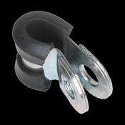 Sealey PCJ5 P-Clip Rubber Lined Ã˜5mm Pack of 25
