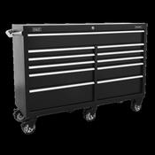 Sealey PTB143011 Rollcab 11 Drawer 1430mm Heavy-Duty Black