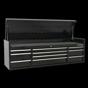 Sealey PTB181510 Topchest 10 Drawer 1830mm Heavy-Duty Black image